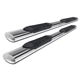 A8245s Trailfx For Ram 3500 11-18 6 Inch Cab Length Polished Oval Straight Side Steps