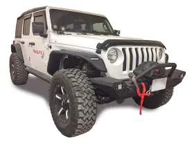 Jl05ff Trailfx Fits For Jeep Jl Front Steel Fender