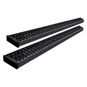 Rba002ti Trailfx For Chevy Silverado 2500 Hd 07-19 Running Boards 6.5 Inch Aggressive Series Cab