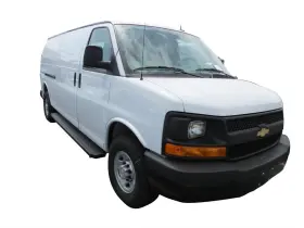 Rbv01b Trailfx Running Board Van Black