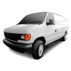 Rbv03b Trailfx For Ford E-250 2003-2014 6.5 Inch Black Running Boards #3