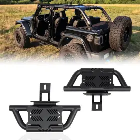 C1541v10 Trumgeta 2x Ez Side Steps For 2007-2018 Jeep Wrangler Jk 2/4 Doors Running Boards 350 Lbs