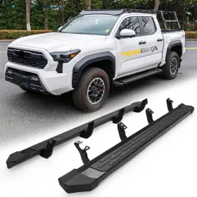 Trumgeta Tt-tca616tb Running Boards Side Steps 500 Lb Double Cab Toyota Tacoma