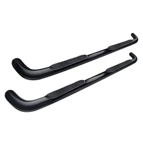 Tuff-bar 026149014807 For Dodge Ram 2500 2002 3 Inch Cab Length Black Round Bent Tube Step Bars