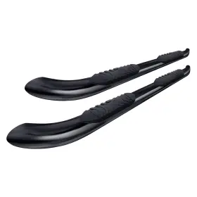 Tuff-bar 5-535904 For Ram 1500 19-25 5 Inch Cab Length Black Oval Tube Step Bars W 30 Degree Bend