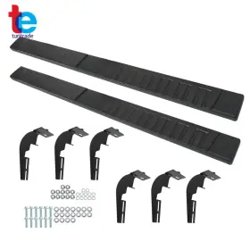 Tr58966 Turitrade Quad Cab 6 Inch Black Running Board Nerf Bar Side Step H For Dodge Ram 2009-2018