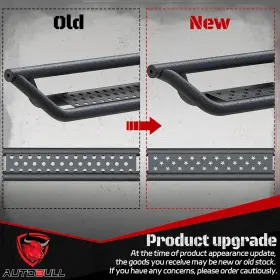Gtw00067 Unbranded / Generic Drop Running Boards For 2009-2018 Dodge Ram 1500 Crew Cab Nerf Bar 6 Inch Side Step #3