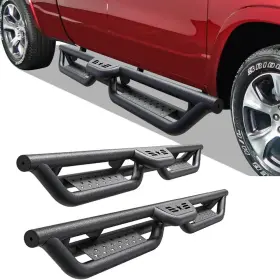 Gtw00067 Unbranded / Generic Drop Running Boards For 2009-2018 Dodge Ram 1500 Crew Cab Nerf Bar 6 Inch Side Step