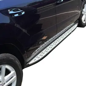 Vgssb-1363al Vanguard Off-road For Mercedes-benz Glc350e 2018-2019 5 Inch Brushed Running Boards