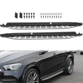 Victory-parts-1990 Vi133167011 Fits 2020 Mercedes-benz W167 V167 Gle-class Oe Style Running Boards Pair
