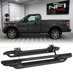 Vijay 739630934286 Steel Running Board For 2009-2014 Ford F150 Regular Cab Side Step&nerf Bar