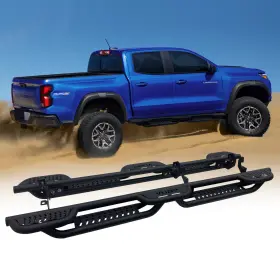Vijay 747462399265 Fit 2015-2024 Gmc Canyon Crew Cab Running Boards And Step Bars Nerf