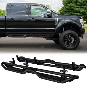 Vijay 760111265889 For 2017-2025 Ford F150/f250/f350 Super Crew Cab Running Boards Nerf Bar