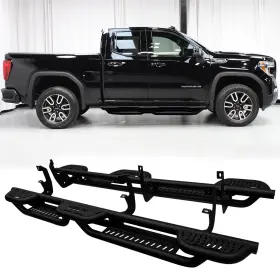 Vijay 760752639544 Fit 2019-2025 Gmc Sierra 1500 Extended Cab Running Boards And Step Bars