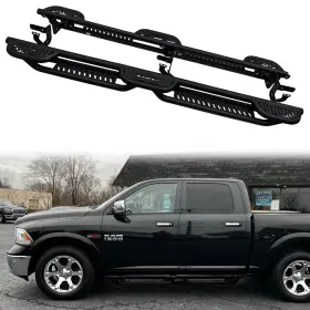 Vijay 760784432670 Running Boards For 2019-2024 Ram 1500 Classic Crew Cab Steel Nerf Bars