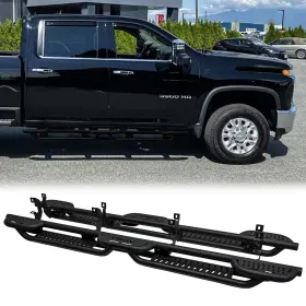 Vijay 760784436319 Fits 2019-2026 Silverado 2500hd/3500hd Crew Cab Running Boards And Step Bars Vijay 760784436319 Fits 2019-2026 Silverado 2500hd/3500hd Crew Cab Running Boards And Step Bars