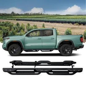 Vijay 762178579398 Steel Running Board For 2015-2025 Chevy Silverado&gmc Canyon Crew Cab