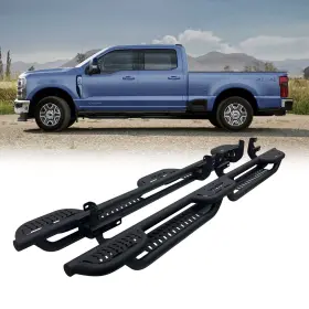 Vijay 762178579411 For 2015-2024 Ford F150 Supercrew Cab Steel Running Board&side Step