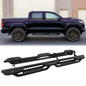 Co-cg01 Vijay For 2015-2025 Chevy Colorado/gmc Canyon Crew Cab Drop Side Steps Running Boards