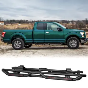 Fx-qg02c Vijay Side Step Running Boards For 2015-2025 Ford F150/f250/f350/f450/f550 Extendedcab Fx-qg02c Vijay Side Step Running Boards For 2015-2025 Ford F150/f250/f350/f450/f550 Extendedcab