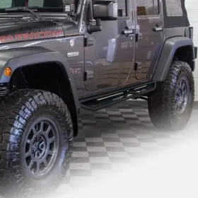 Jk-cg02 Vijay Side Step Non-slip Rust Prevention Fit 2007-2017 Jeep Wrangler Jk/4m #2