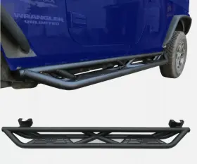 Jk-cg02 Vijay Side Step Non-slip Rust Prevention Fit 2007-2017 Jeep Wrangler Jk/4m #3