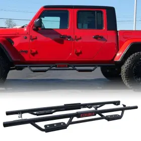 Jt-cg01-b2 Vijay Steel Fits Jeep Gladiator Jt 2020-2022 Side Step Nerf Bars Running Board