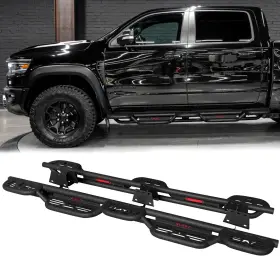 Ram-cg03b Vijay Running Boards For 2019-2025 Dodge Ram 1500 Crew Cab Nerf Bars Side Step