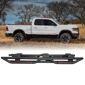 Ram-cg04c-cv Vijay Side Step Nerf Bars For 2019-2025 Ram 1500 New Body Style Quad/extended Cab