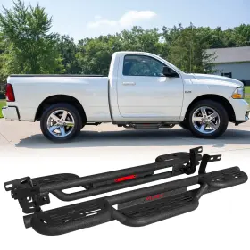 Vijay Ram-cg06b-zx Side Step Nerf Bars For 2009-2018 Ram 1500 2010-2024 2500/3500 Regular Cab