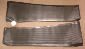 40-16450 Vintique 40-16450/1 1933-34 Ford Car Rubber Running Board Covers Cover Set 33 34 Pair With Glue Open