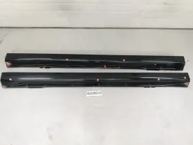 9151342 Volvo 850 Pair Of Left And Right Rocker Panel Side Skirts Black Fits 1993-1997 93