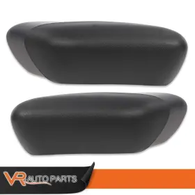 Zp-02ets12fbabk Vr Auto Parts Running Board Side Step Bar End Cap Cover Set Fit For 2004-14 Ford F-150 New