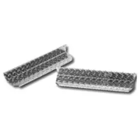 Warrior 916s For Jeep Wrangler 1997-2006 Polished Running Board Step Covers
