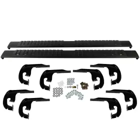 11560032 Wellstorehere 6 Inch Side Steps Running Boards For 07-18 Chevrolet Silverado 1500 Crew Cab Right