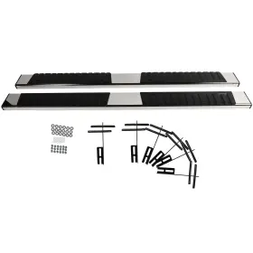 11560040 Wellstorehere Black Side Steps Running Boards Nerf Bars For 2019-2021 Ram 1500 Crew Cab