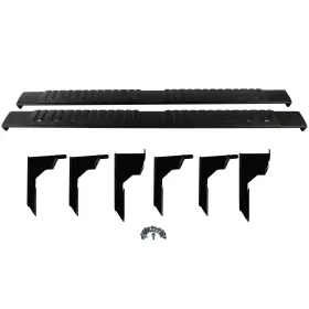 11560042 Wellstorehere Side Steps Running Boards Nerf Bars For 2005-2021 Toyota Tacoma Crew Cab