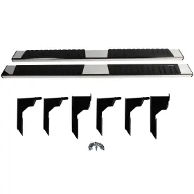 11560045 Wellstorehere 6 Inch Side Steps Running Boards Nerf Bars For 2005-2021 Toyota Tacoma Crew Cab