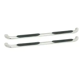 21-4130 Westin Platinum Series 4 Inch Oval Step Bar Cab Length Stainless Steel Fo
