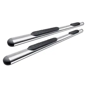22-5030-22-1885-bndl Westin 4 Inch Premier Cab Length Polished Oval Tube Step Bars