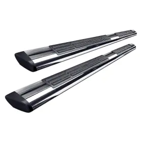 22-6020-22-1775-bndl Westin 6 Inch Premier Polished Oval Step Bars