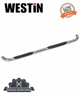 23-2880 Westin E-series 3 Round Nerf Step Bars Fits 06-14 Ridgeline