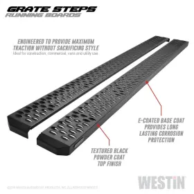 27-74765 Westin Grate Steps Running Boards