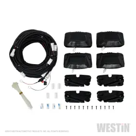 28-51003 Westin 28 51003 R5 Led Light Kit Black Includes 4 End Caps With Integrated