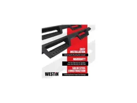 Hj83s9 Westin Nerf Bars For 15-25 Chevy Gmc Colorado Canyon 2.5l 4 Cyl 3.6l V6 2.8l