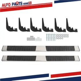 Aps3478876 Wflnhb For 09-18 Dodge Ram Quad Cab Steel 6 Inch Nerf Bar Side Step Running Boards #2