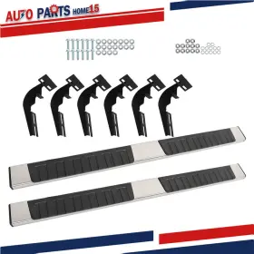 Aps3478876 Wflnhb For 09-18 Dodge Ram Quad Cab Steel 6 Inch Nerf Bar Side Step Running Boards #3