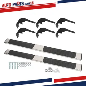 Aps3478876 Wflnhb For 09-18 Dodge Ram Quad Cab Steel 6 Inch Nerf Bar Side Step Running Boards
