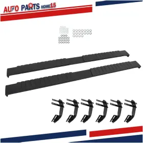 Aps3479230 Wflnhb 2 Running Boards For Ram 1500 Crew Cab 2019-2023 6 Inch Nerf Bars Side Steps Blk