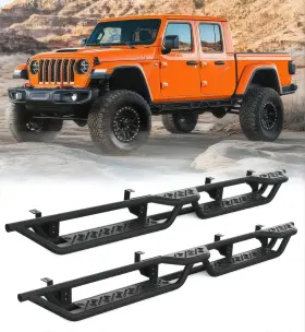 Gladiator-rock-slide-g1 Xprite 6.5 Inch Two Anti Slip Iron Side Steps Gladiator Jt 2020-2026 Gladiator-rock-slide-g1 Xprite 6.5 Inch Two Anti Slip Iron Side Steps Gladiator Jt 2020-2026
